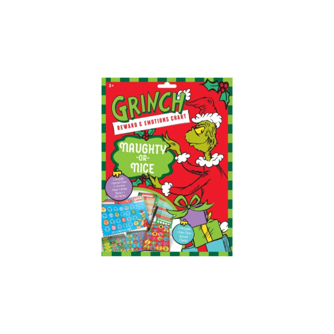Grinch Reward & Emotions Chart Set