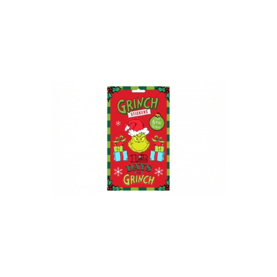 Grinch Stickers | 500 Pcs