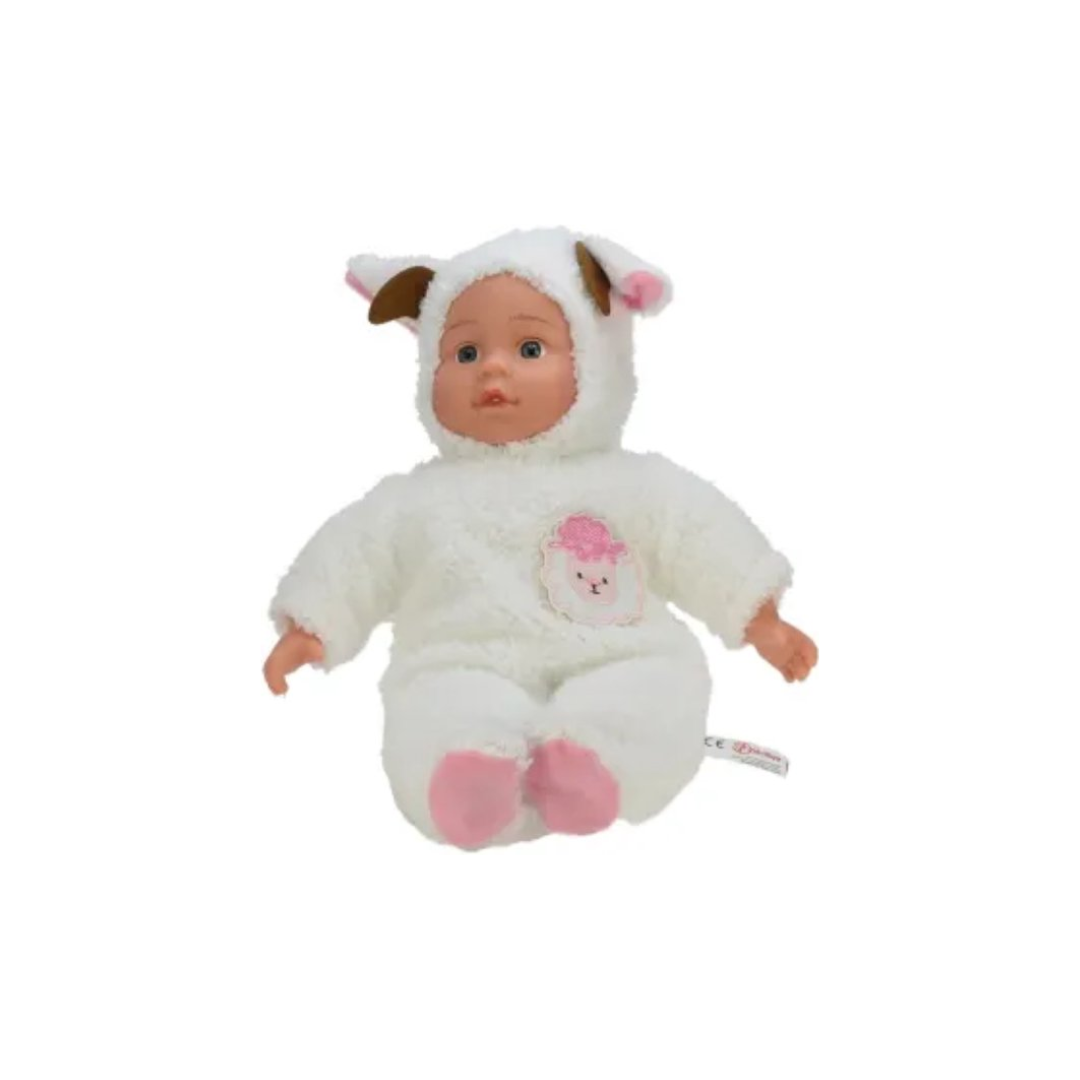 Beau Baby Baby Doll in Animal Suit | Sheep