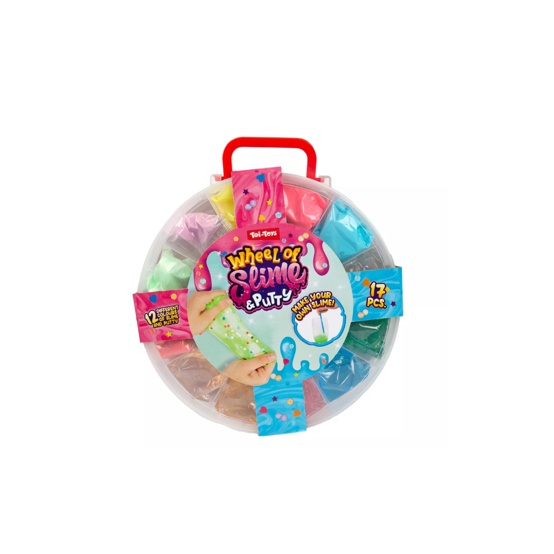 Wheel of Slime & Putty Set | 17Pcs