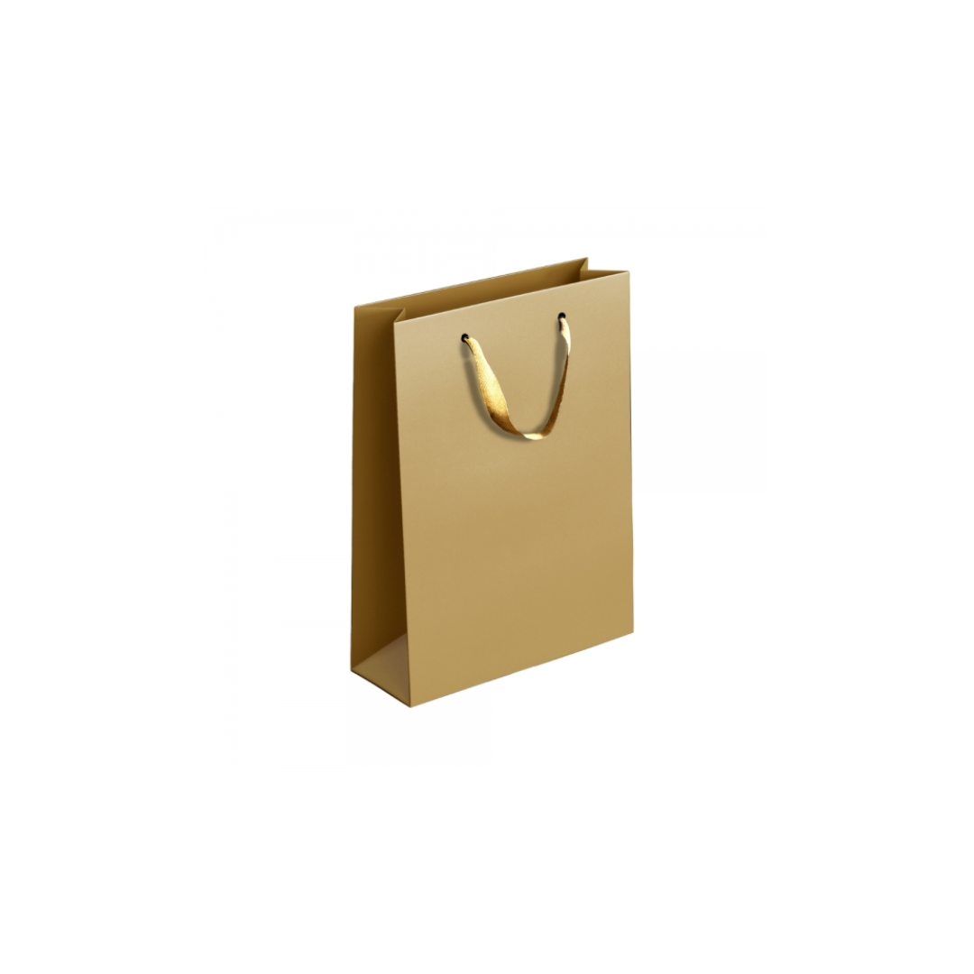 Silver & Gold Bottle Gift Bag | 12X36X10CM