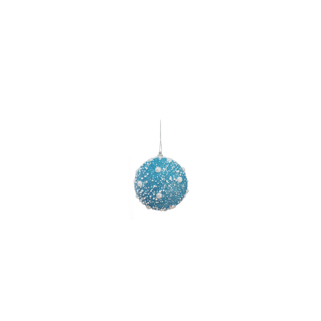 Pastel Pearl Snow Bauble | 8CM