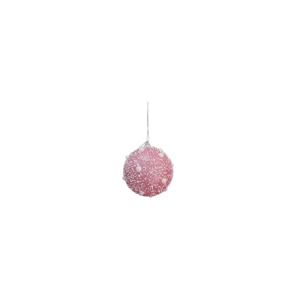 Pastel Pearl Snow Bauble | 8CM