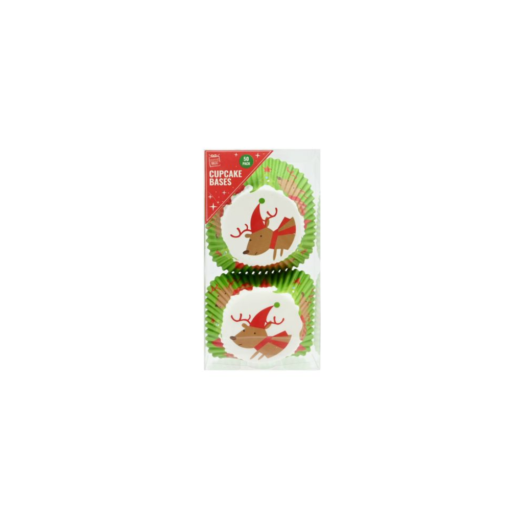 Christmas Cupcake Wrapper | 50Pcs
