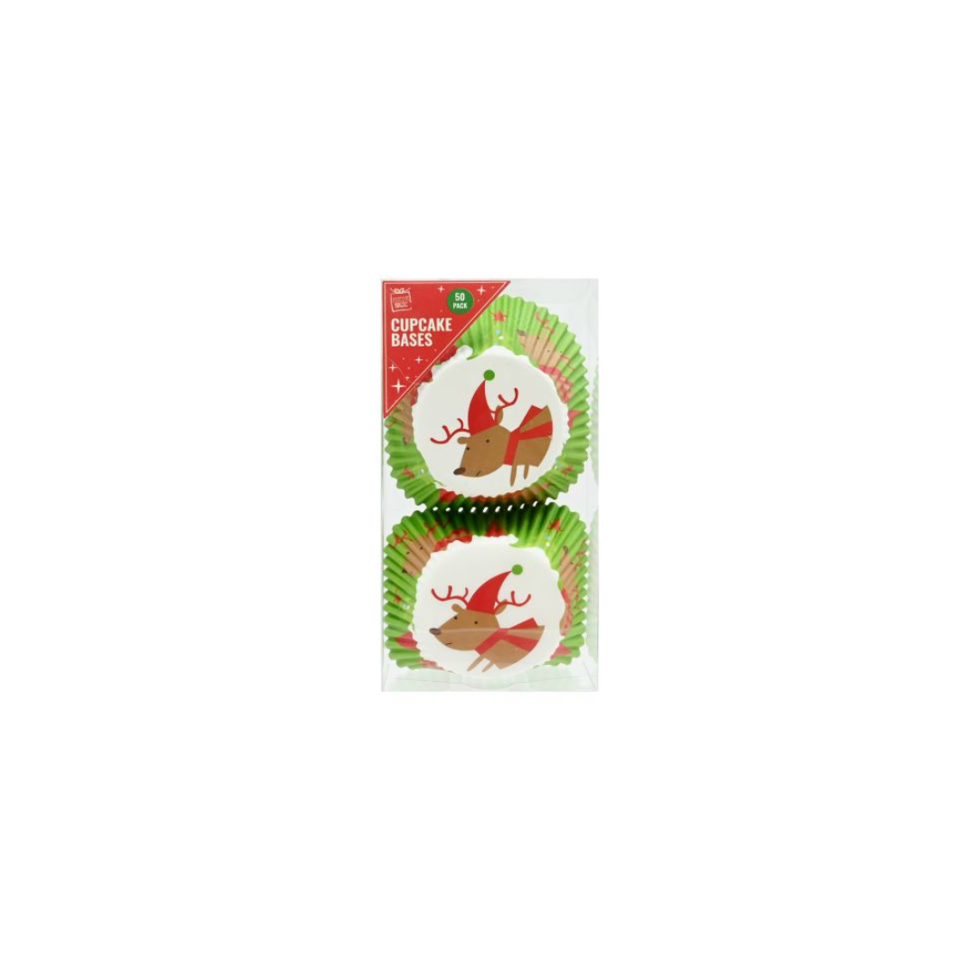 Christmas Cupcake Wrapper | 50Pcs