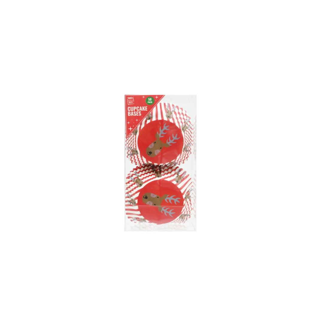 Christmas Cupcake Wrapper | 50Pcs