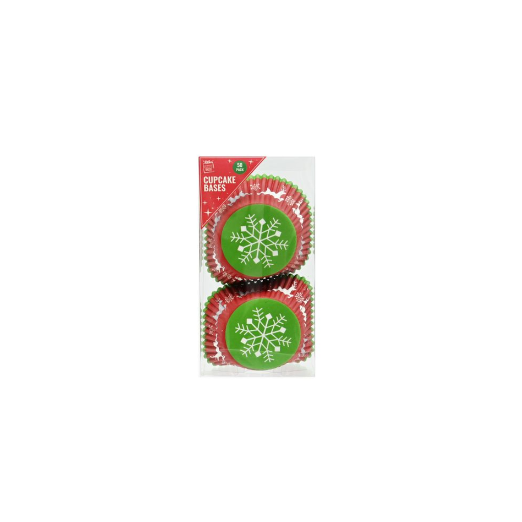 Christmas Cupcake Wrapper | 50Pcs