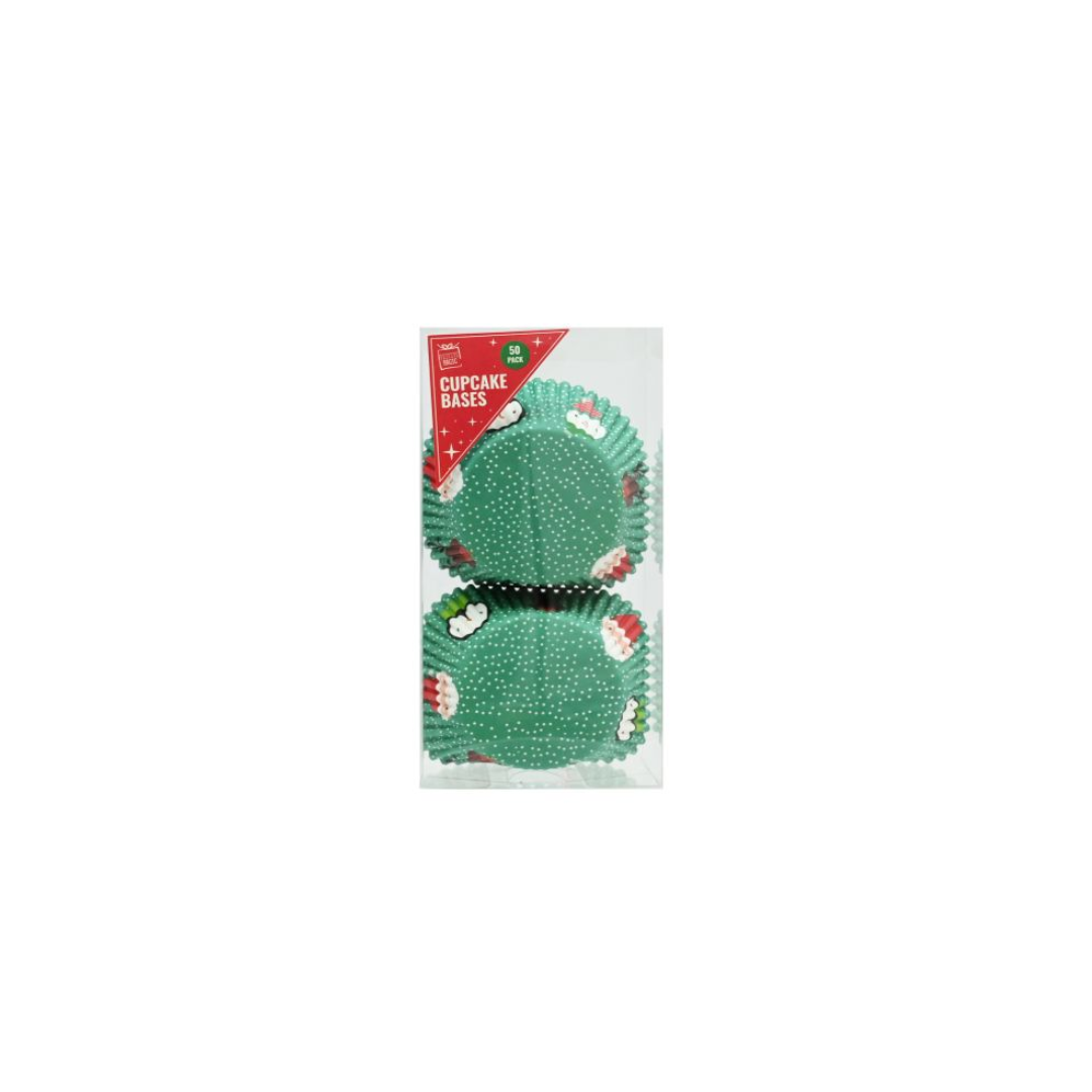 Christmas Cupcake Wrapper | 50Pcs