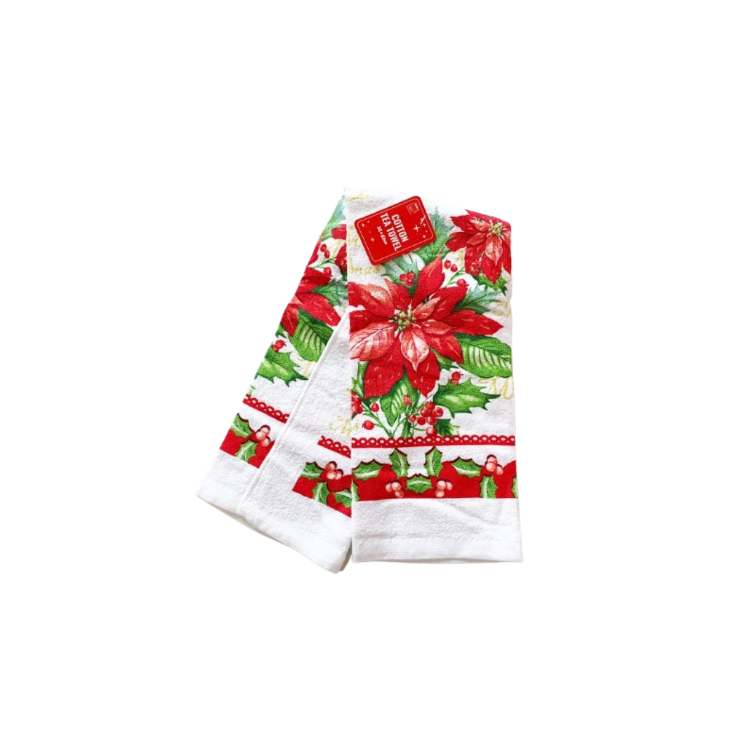 Christmas Cotton Tea Towel | 38X63CM