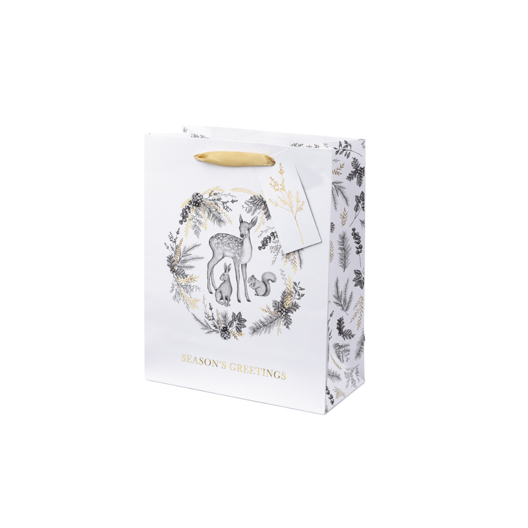 Medium Enchanted Forest Gift Bag | 21.5X26.5X10cm