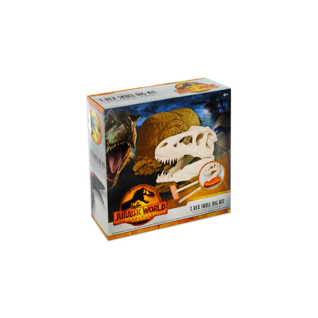 Jurassic World T-Rex Skull Dig Kit