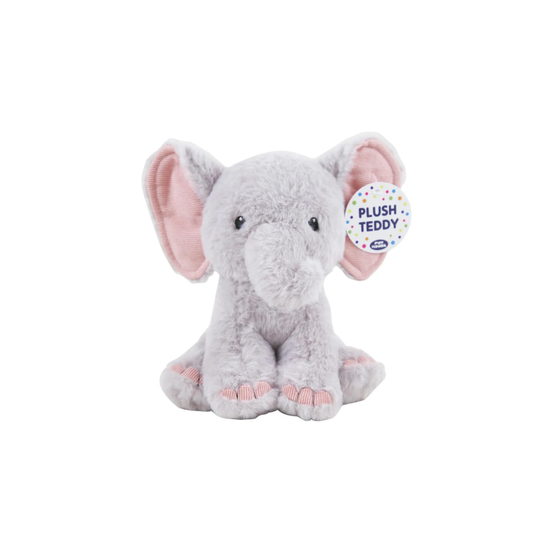 Grey Elephant Plush | 8Inch