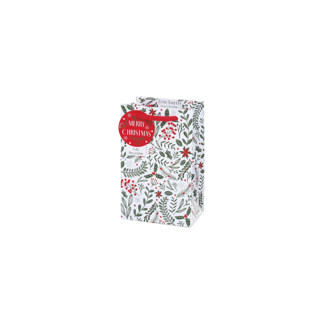 Mistletoe & Foliage Paper Bag | Small