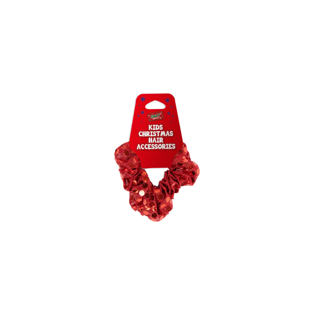 Christmas Sequin Hair Tie