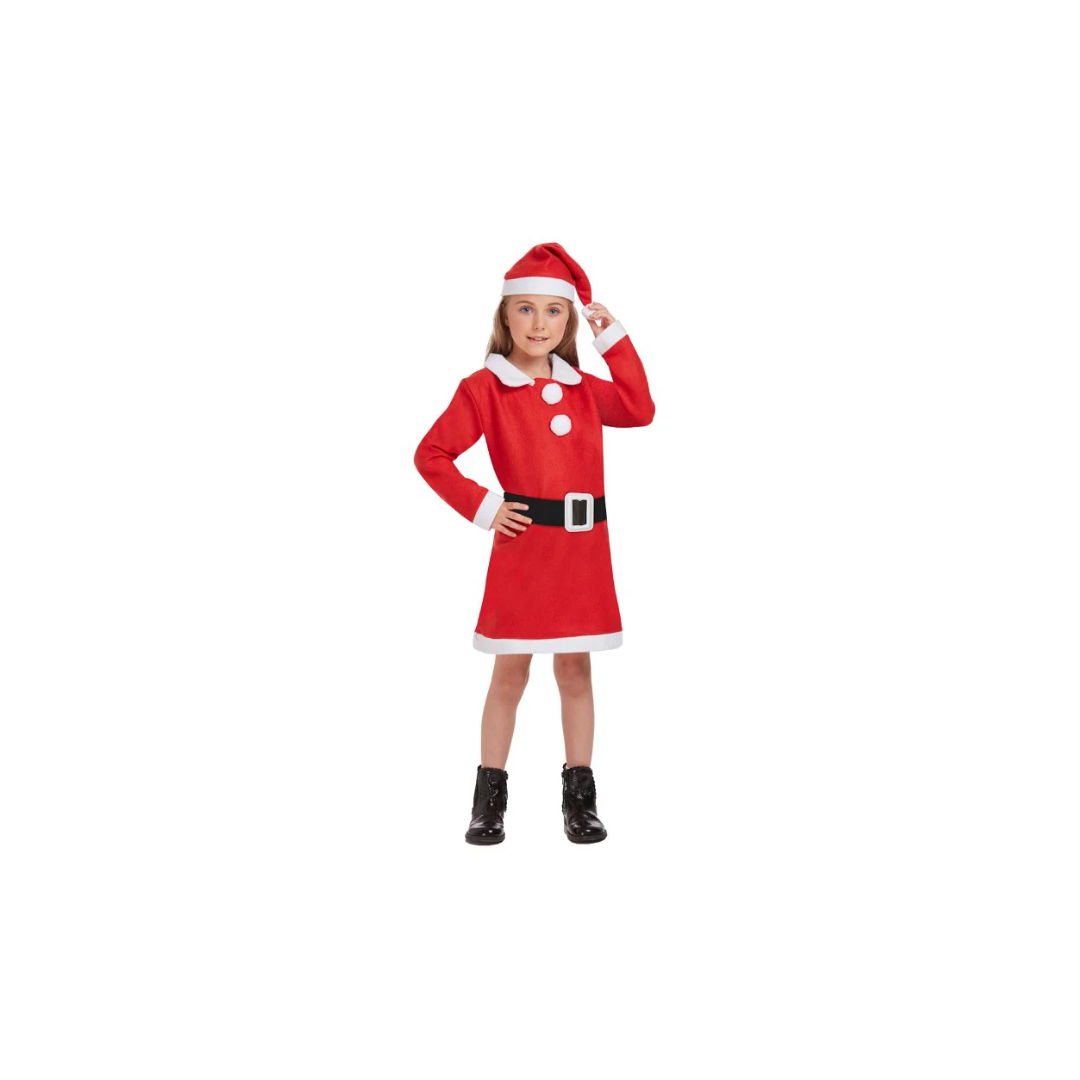 Child's Santa Girl Costume