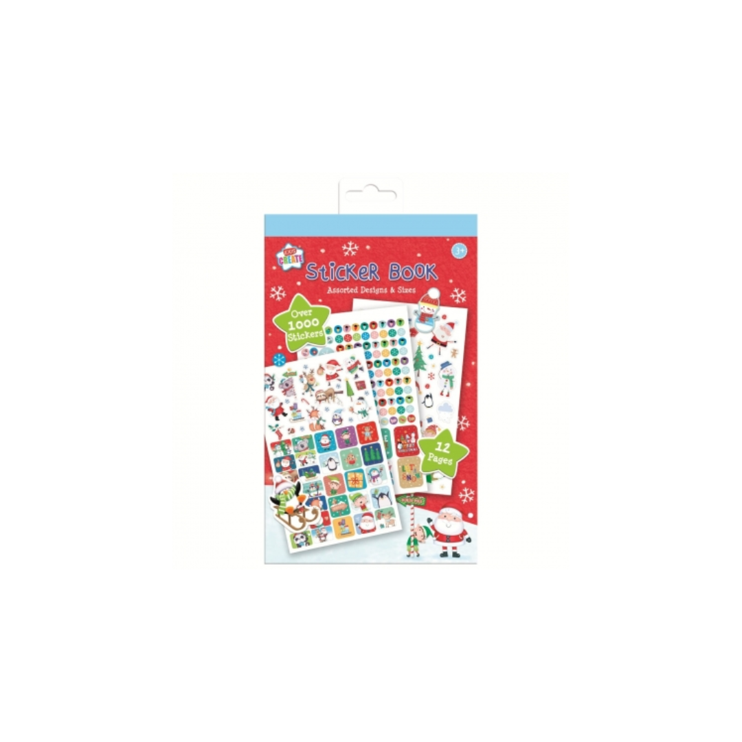 Christmas Sticker Book | 12 Pages
