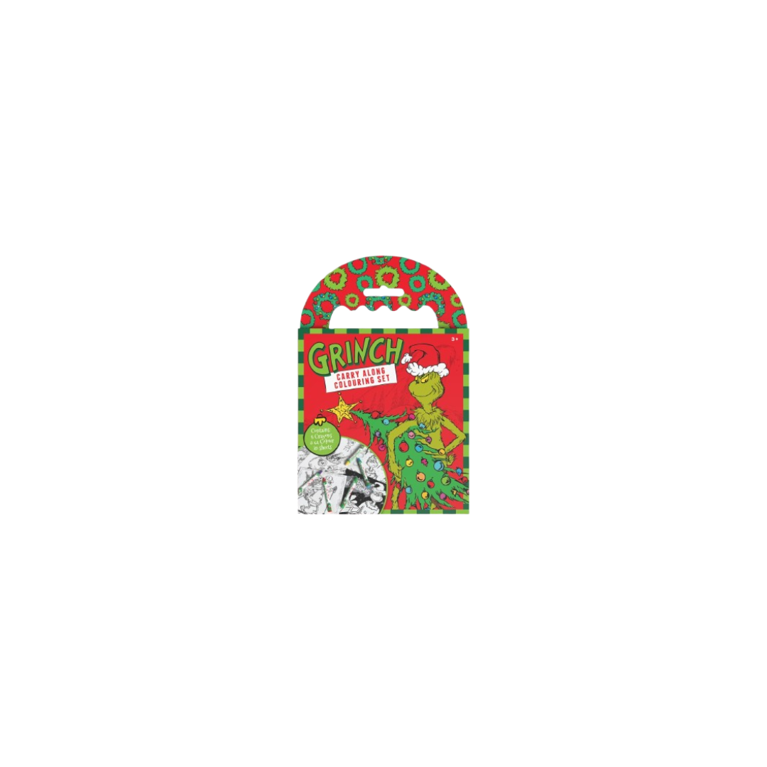 Grinch Carry Along Colouring Set