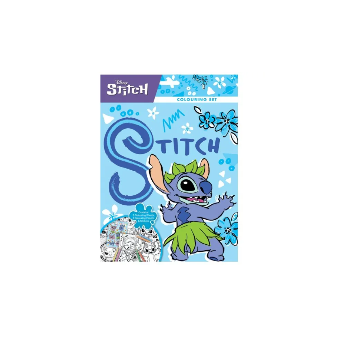 Stitch Colouring Set