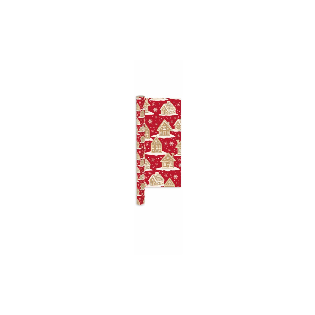 Gingerbread House Design Gift Wrap | 2M