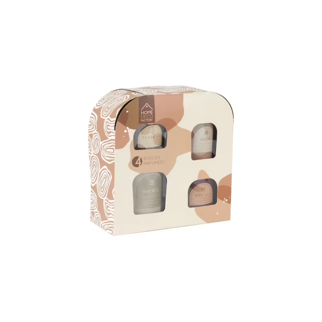 Scented Candle Set | 4Pcs