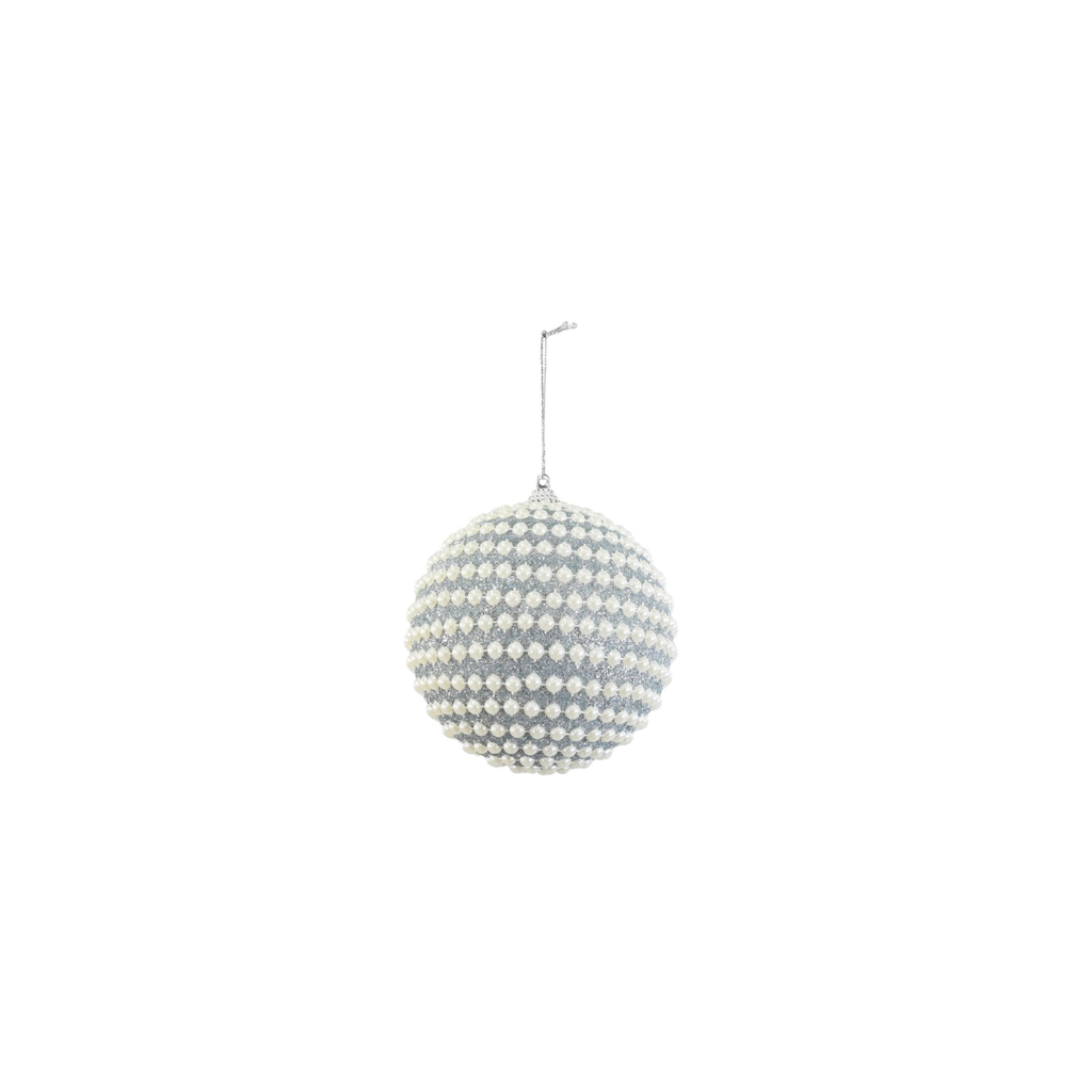 Glitter Pearl Bauble | 10CM