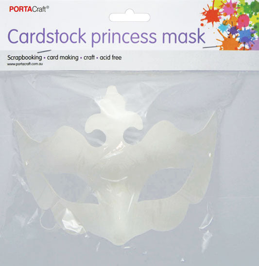 Cardstock DIY Princess Mask | 135 x 225mm