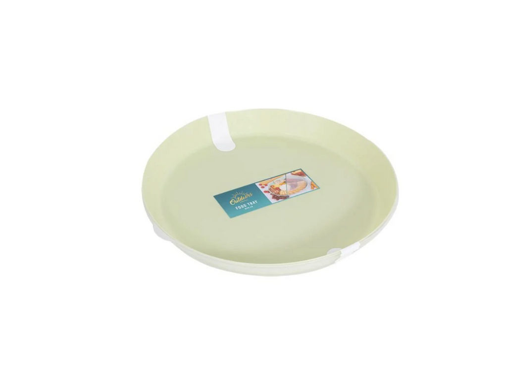 Food Tray With Clear Lid | D35.5CM