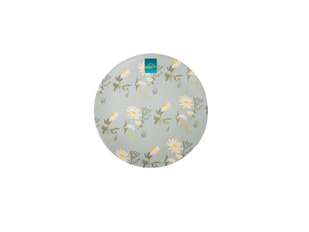 Melamine Blue Daisy Plate | 25CM