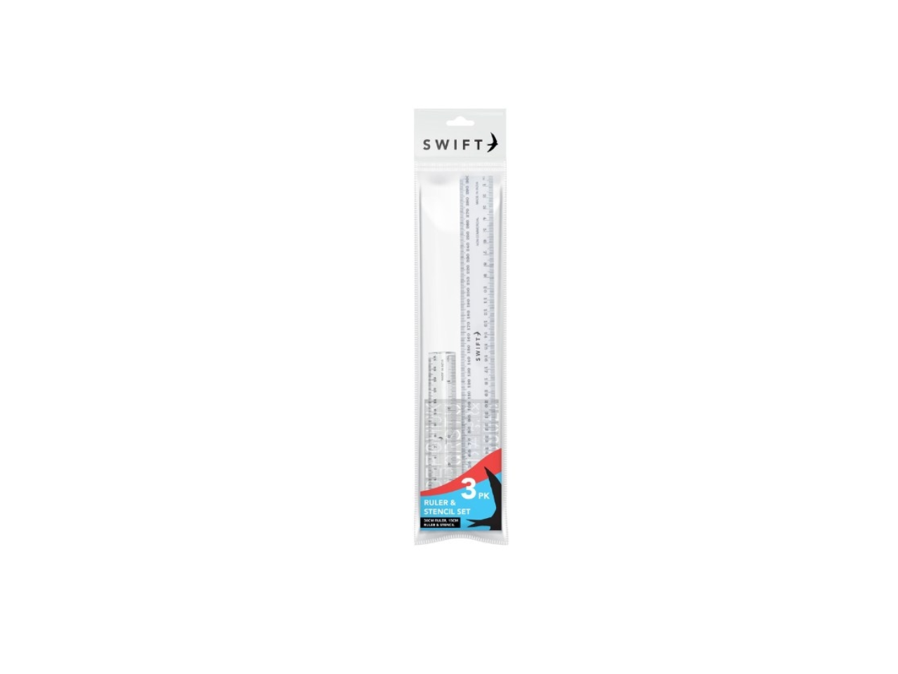 Ruler & Stencil Set |  3 Pcs