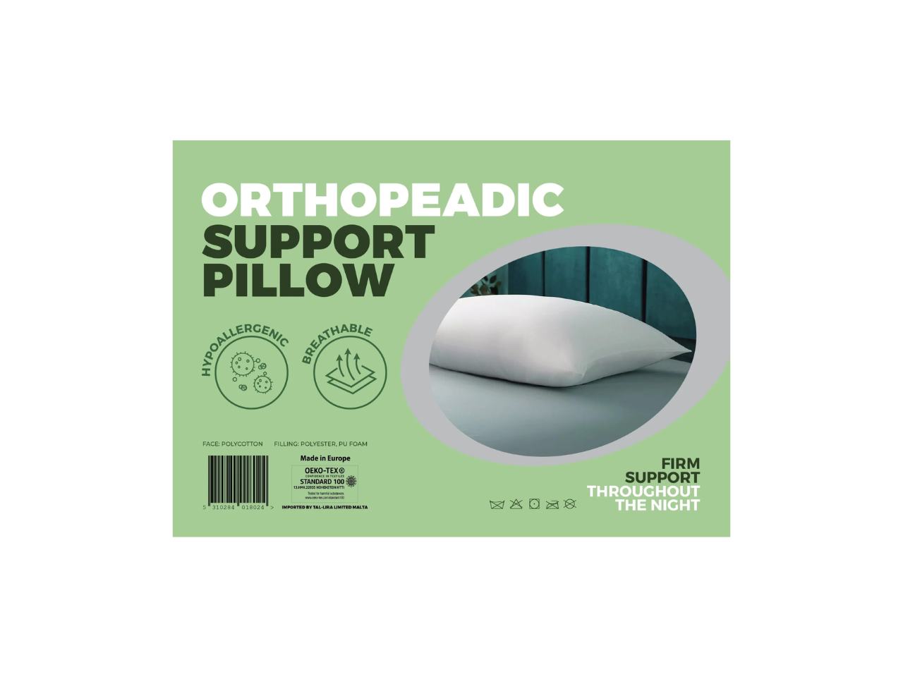 Orthopedic Support Pillow | 50x70 cm