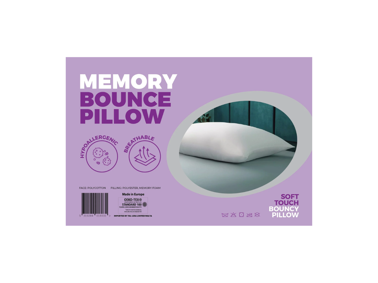 Memory Bounce Pillow | 50x70 cm