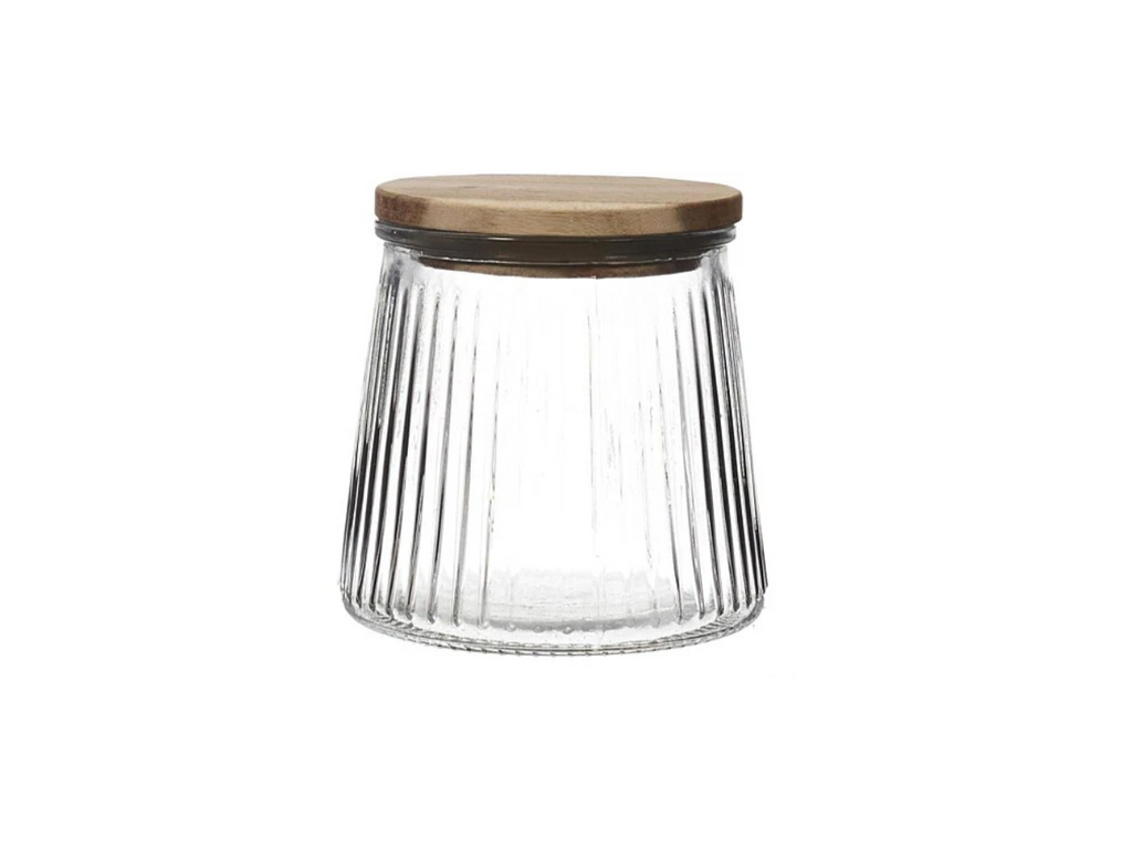 Glass Storage Jar | Transparent 65cl