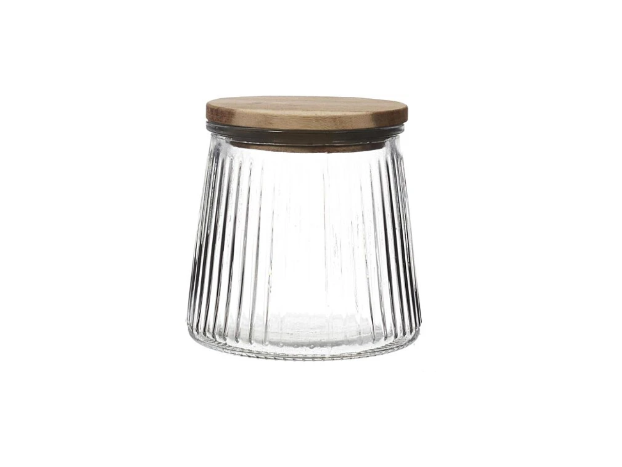 Glass Storage Jar | Transparent 65cl