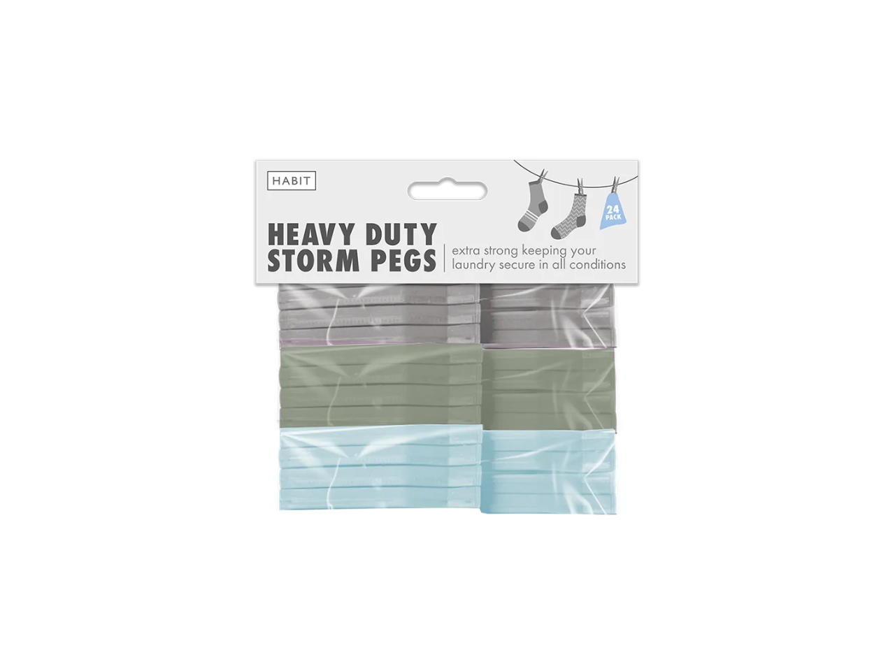Heavy Duty Storm Pegs 24pk