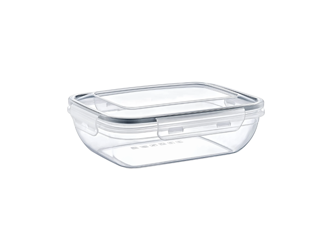 Rectangular  Airtight Food Plastic Container | 975ML