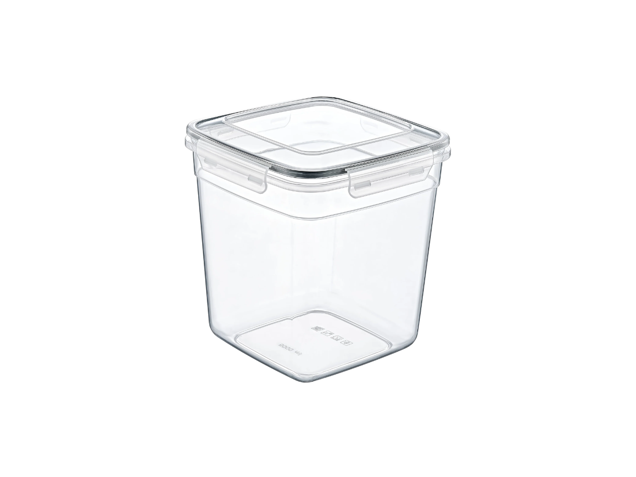 Square Airtight Food Plastic Container | 1075ML