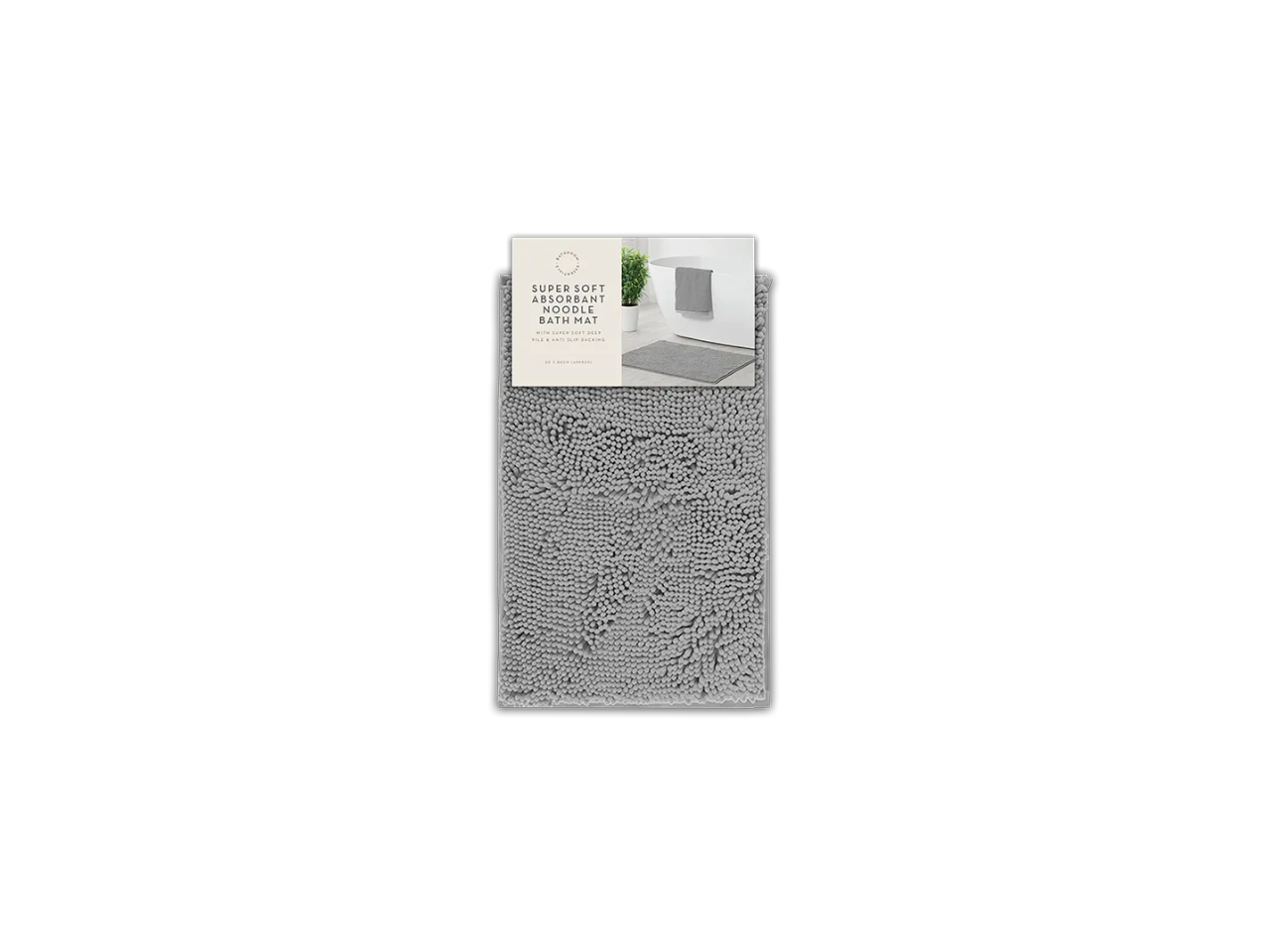 Super Soft Noodle Bath Mat |  50X80 CM
