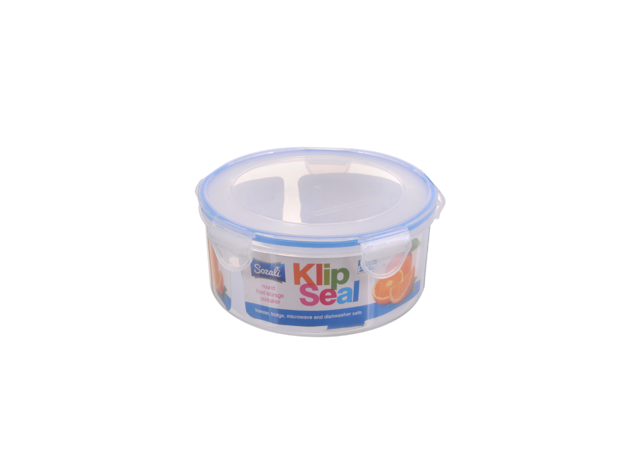 Medium Round Klip Seal Lunch Box |  0.8L