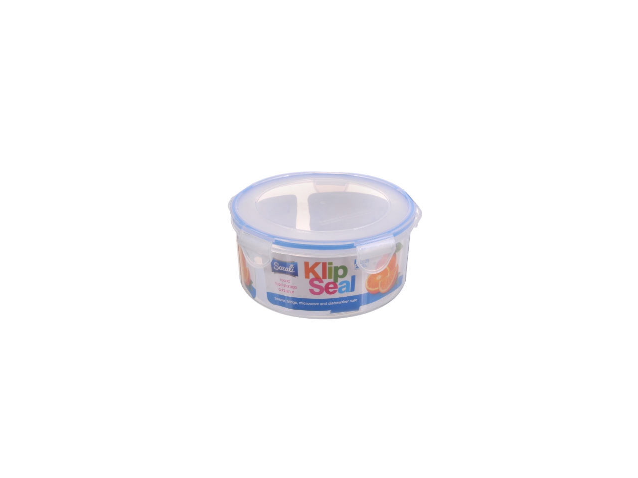 Mini Round Klip Seal Lunch Box |  0.18L