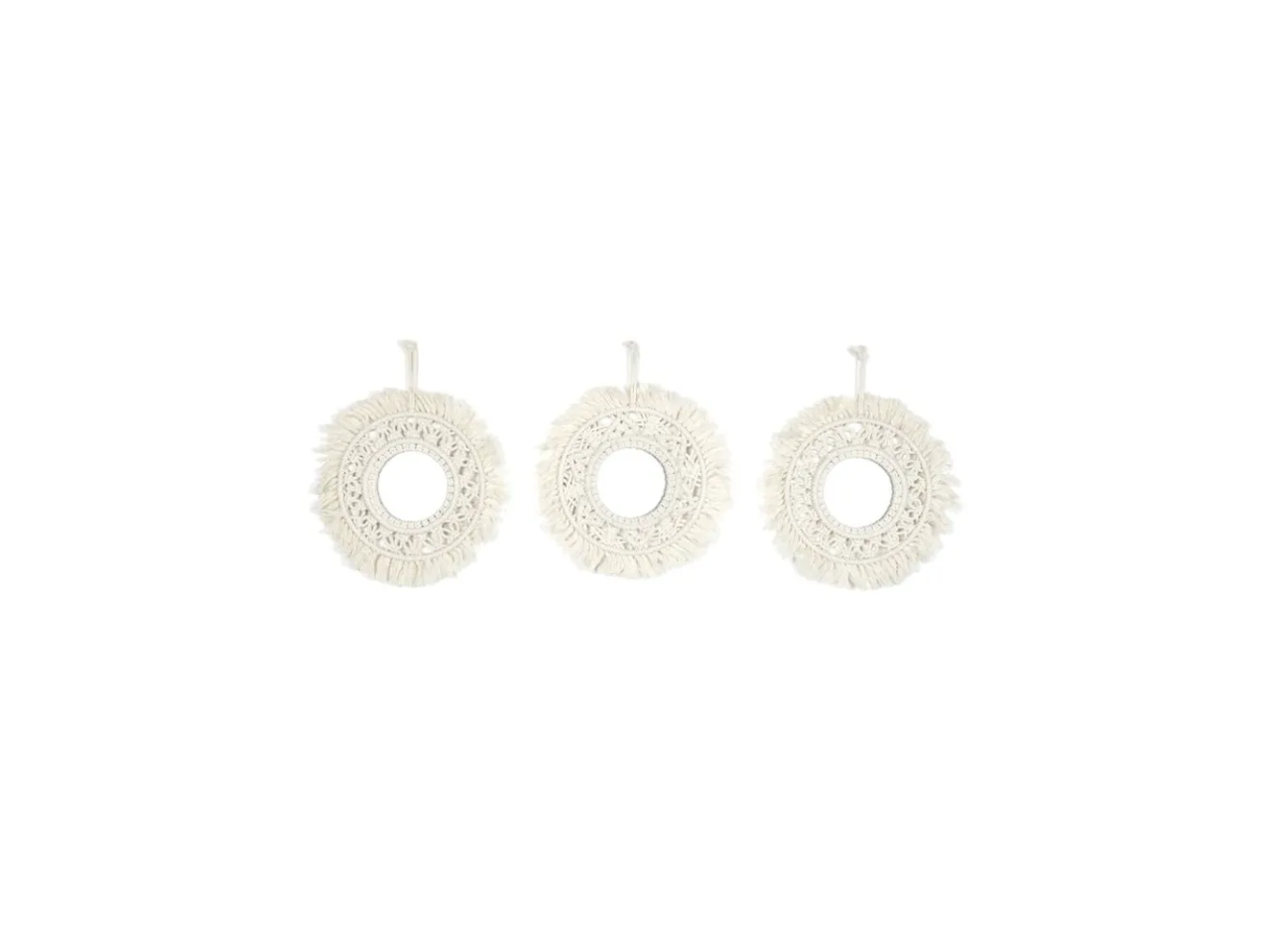 Decorative Mirrors | 28cm  | Set of 3