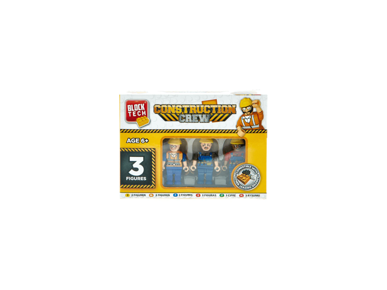 Construction Crew Block Tech | Set of 3