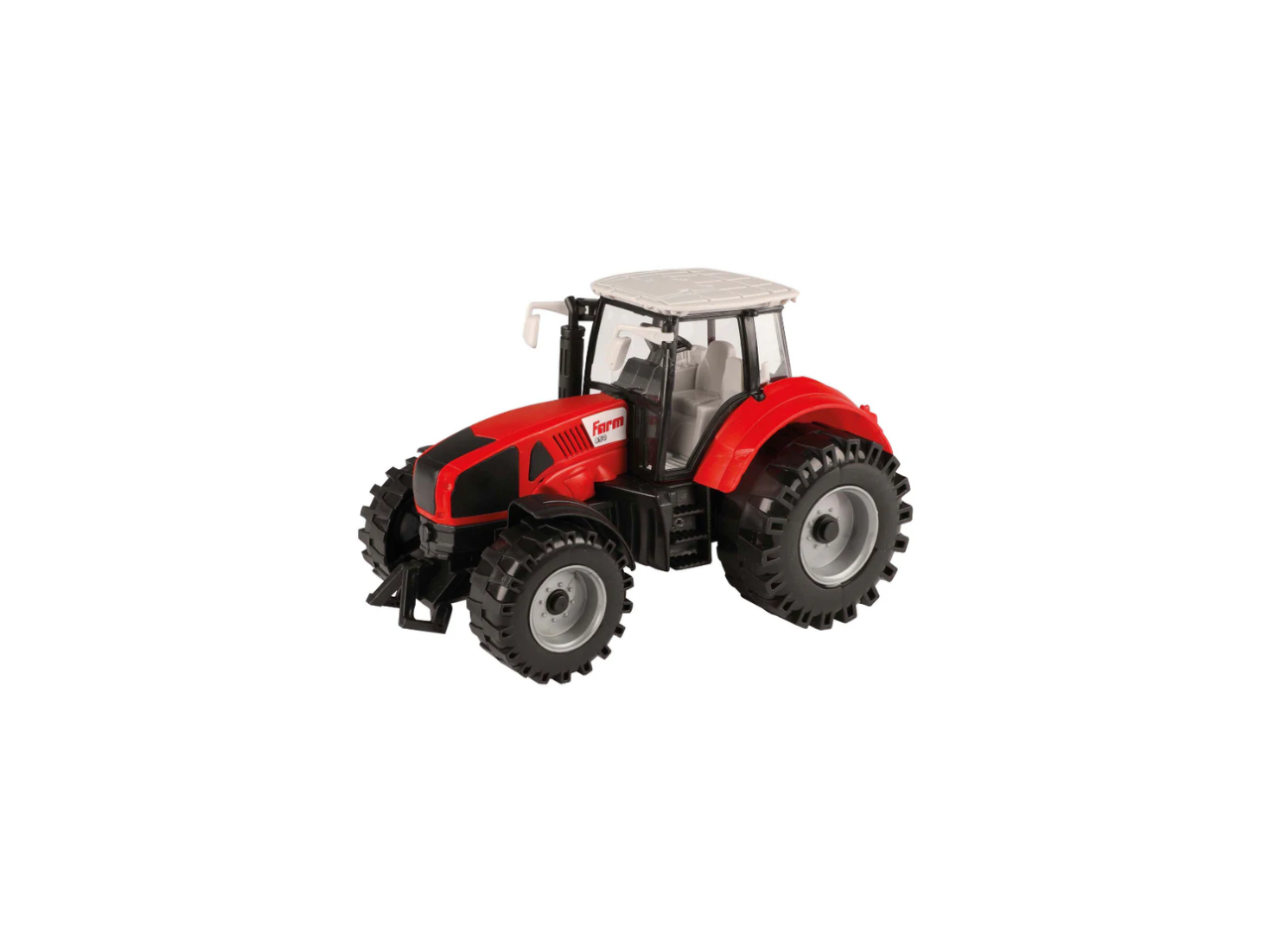 Tractor with Friction Red | 19 CM
