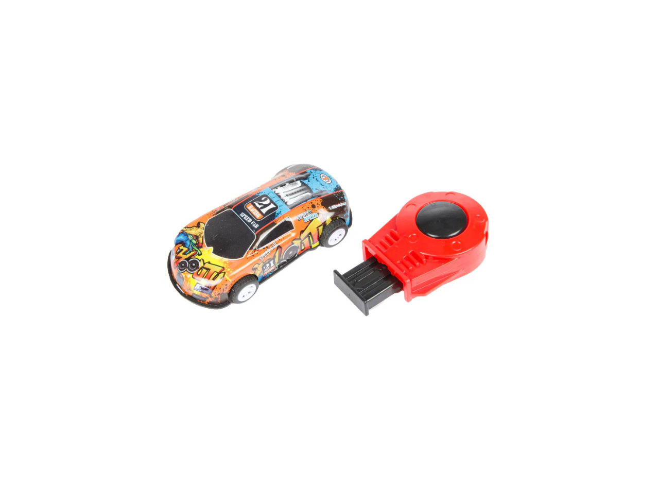Turbo Racers Race Car Graffiti with Shooter