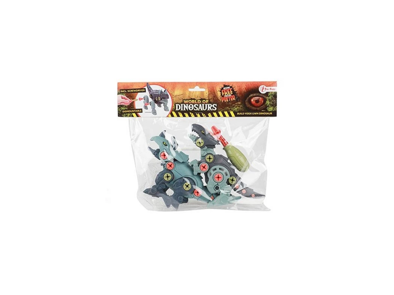 World of Dinosaurs | Set of 2 Dino Dismountable