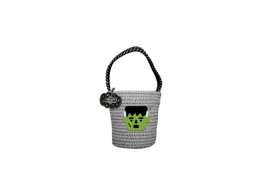 Halloween Character Woven Bucket Bag