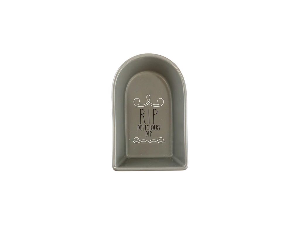 Grave Stone Ceramic Dip Bowls