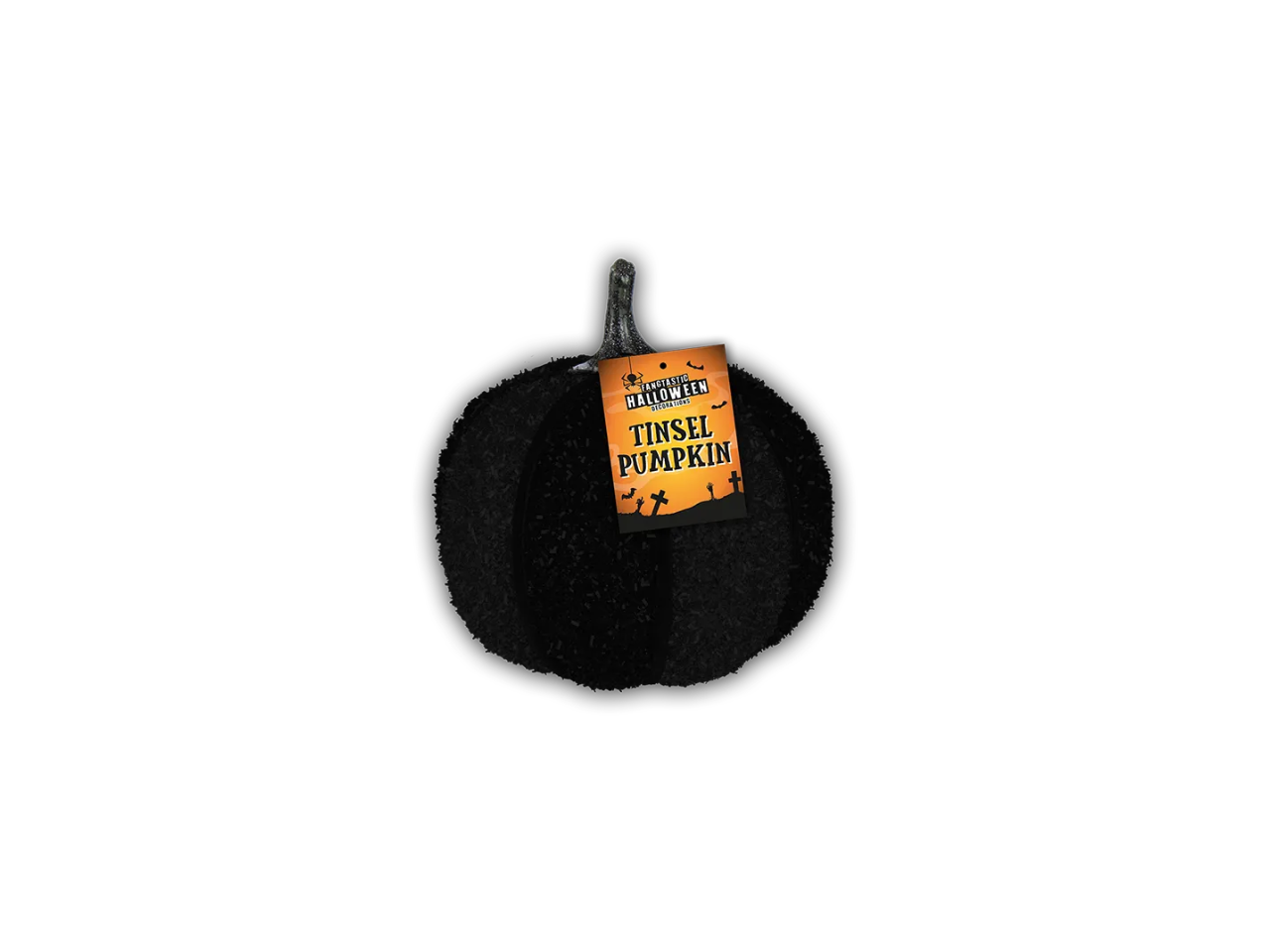 Halloween Tinsel Pumpkin |  14CM