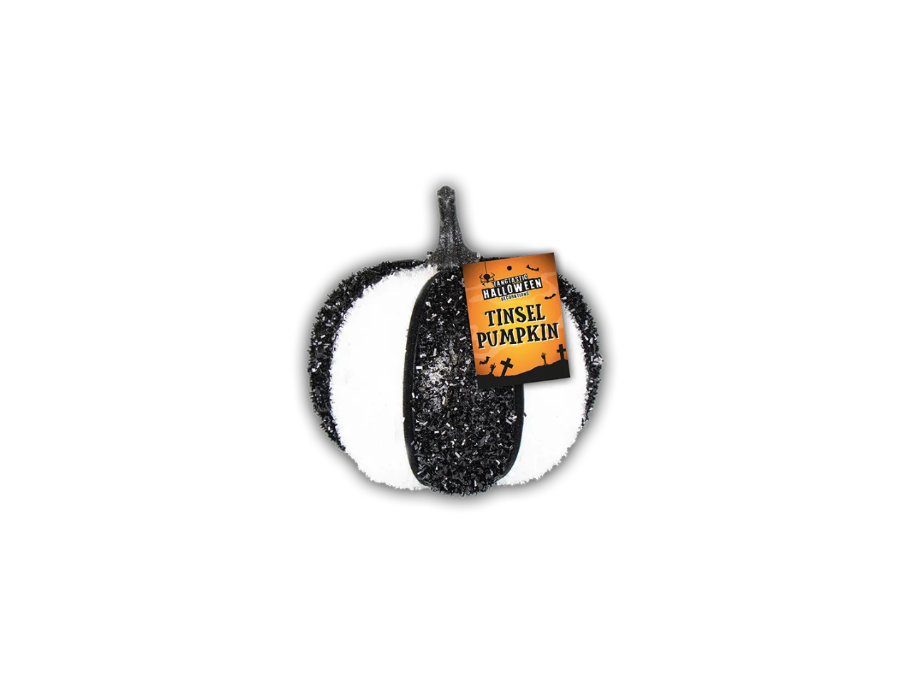 Halloween Tinsel Pumpkin |  14CM
