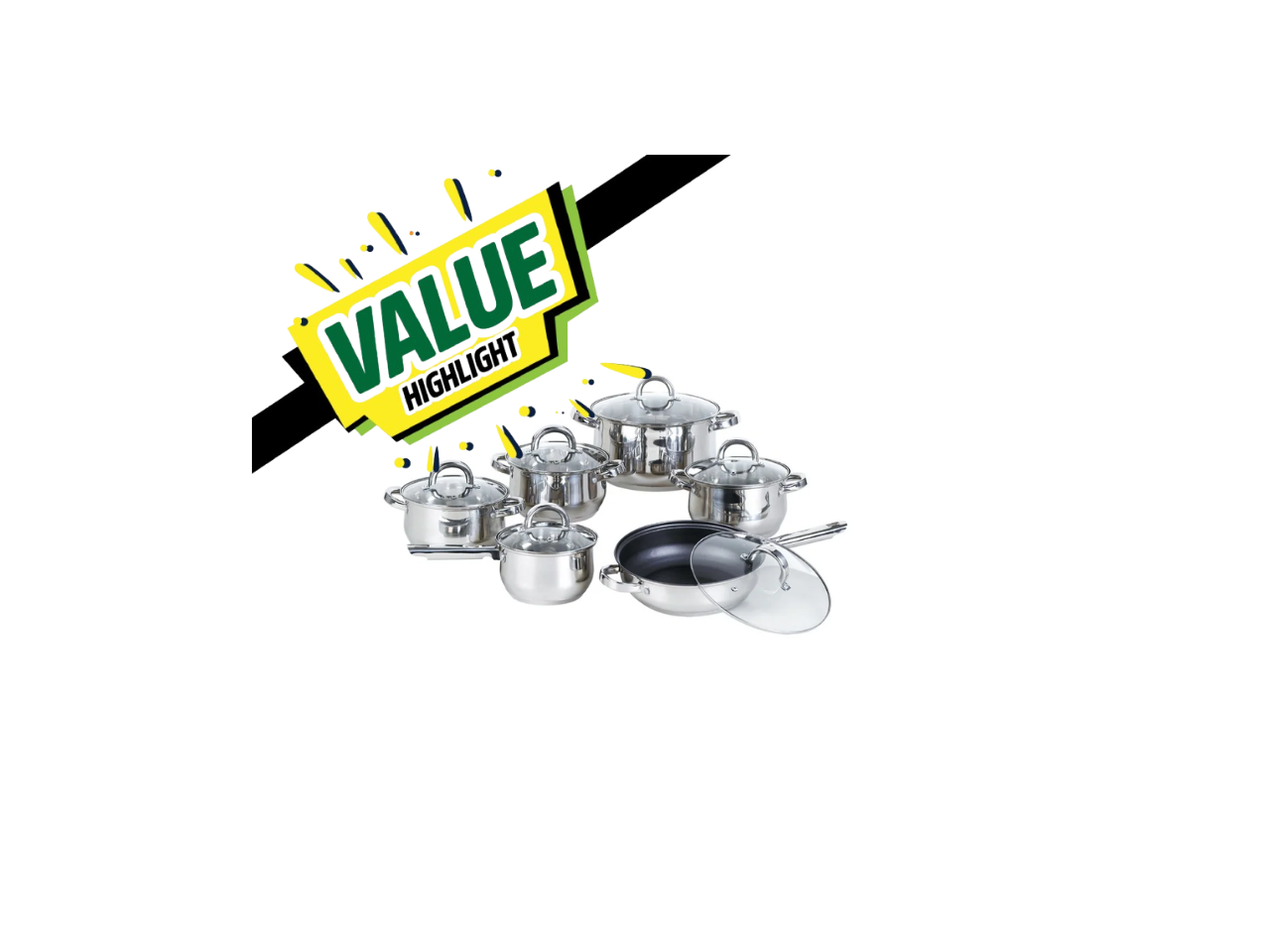 Stainless Steel Cookware Set