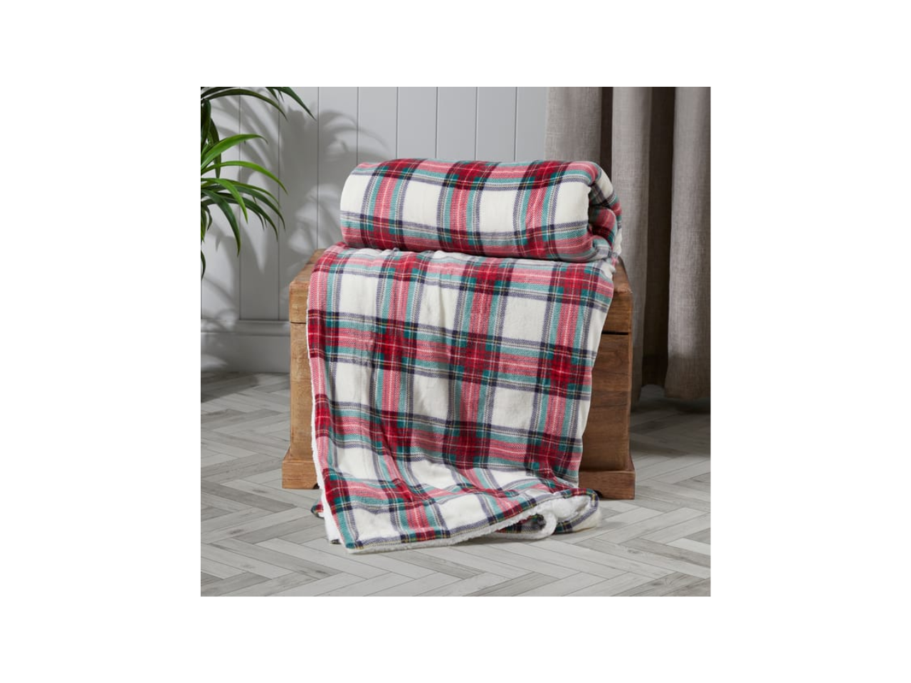 Plaid Flannel Blanket | 152X203cm